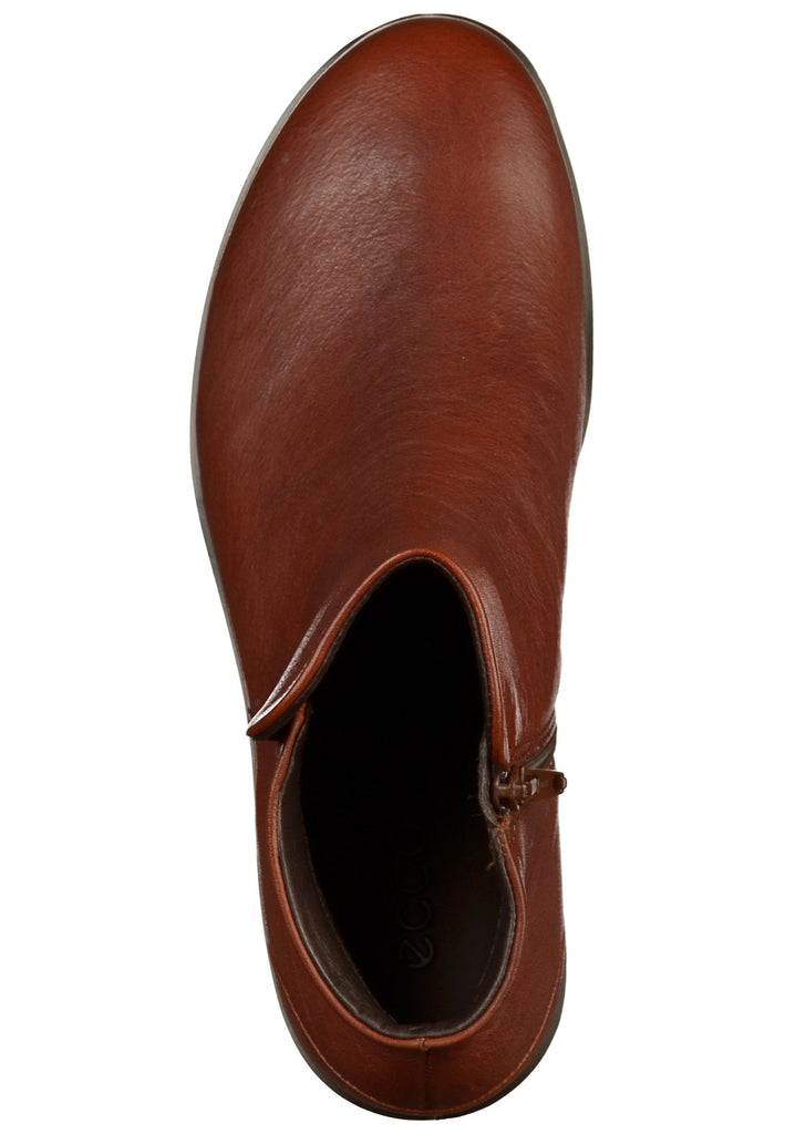 ecco Stiefelette Leder Cognac - surf4shoes