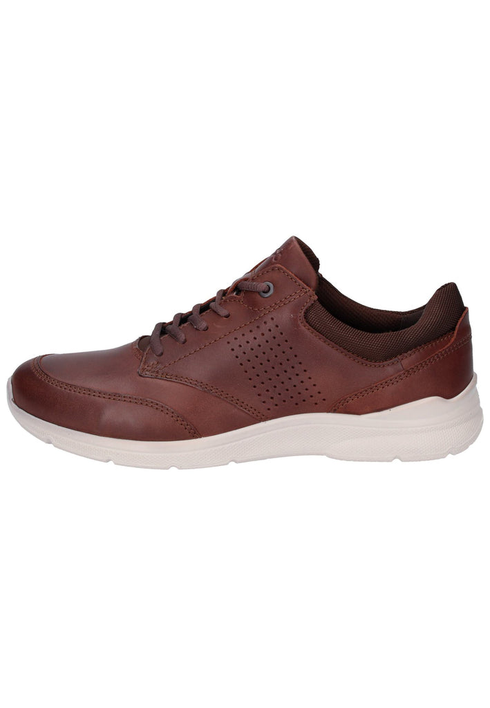 ecco Halbschuhe Leder/Textil Braun - surf4shoes