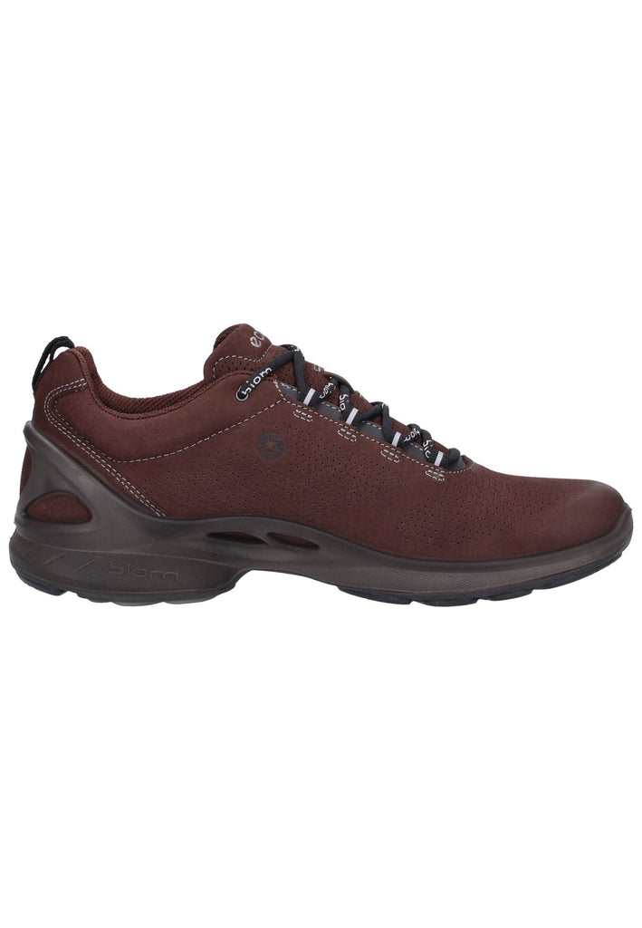 ecco Sneaker Leder Braun - surf4shoes