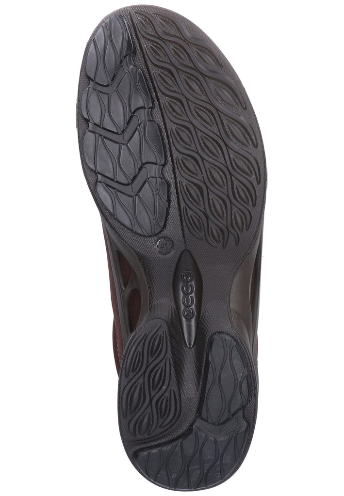 ecco Sneaker Leder Braun - surf4shoes