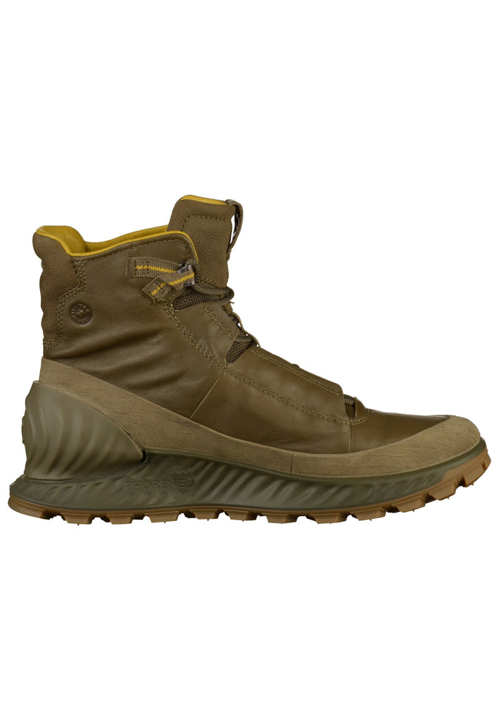 ecco Stiefelette Leder/Textil Oliv - surf4shoes