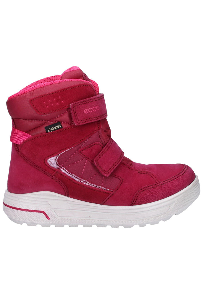 ecco Stiefelette Leder/Textil Pink - surf4shoes