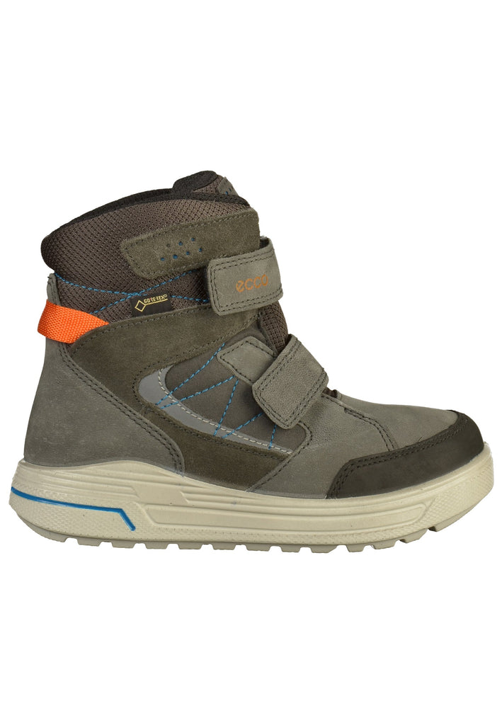 ecco Stiefelette Leder/Textil Dunkelgrau - surf4shoes