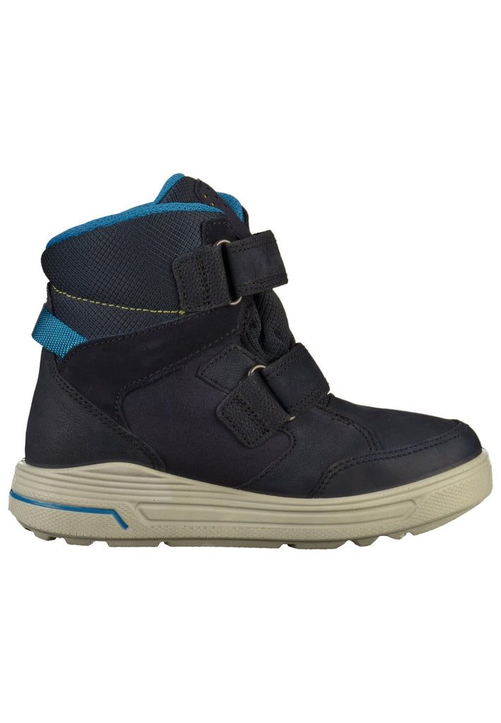 ecco Stiefelette Leder/Textil Blau - surf4shoes