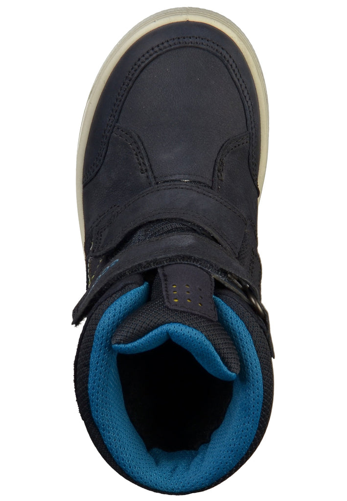 ecco Stiefelette Leder/Textil Blau - surf4shoes