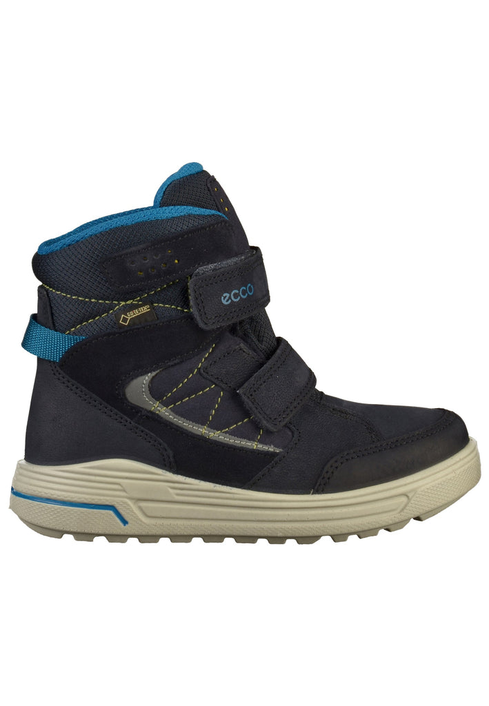 ecco Stiefelette Leder/Textil Blau - surf4shoes