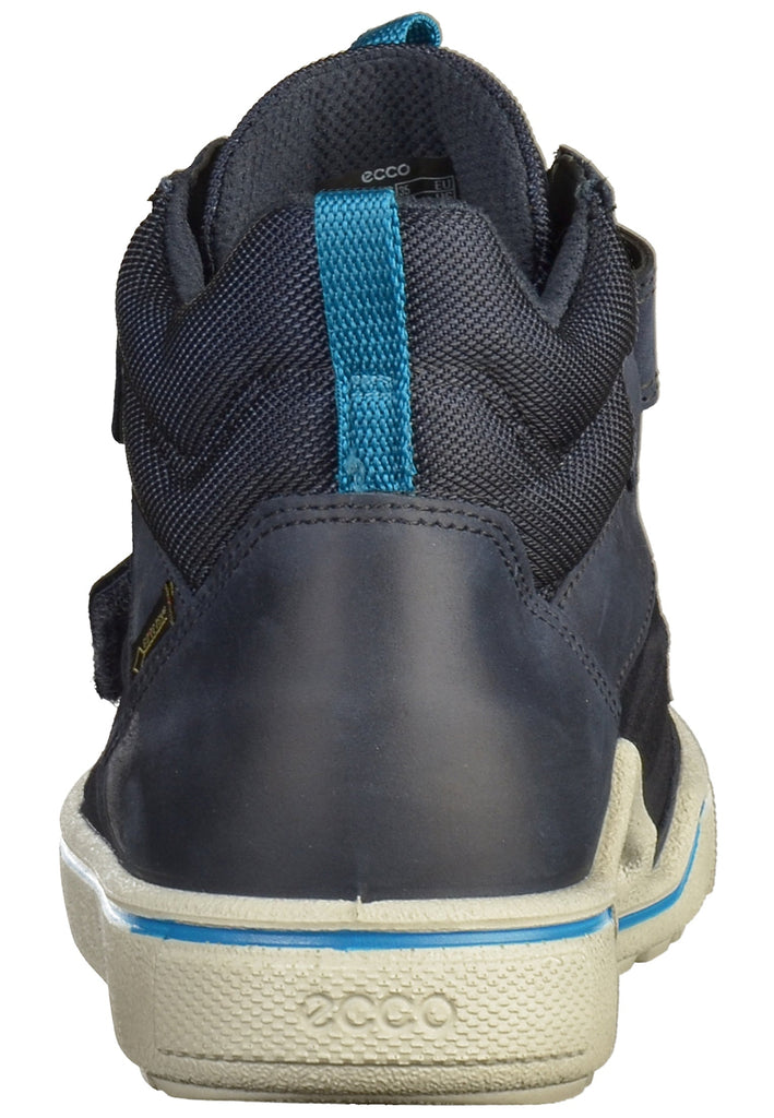ecco Stiefelette Leder/Textil Dunkelblau - surf4shoes
