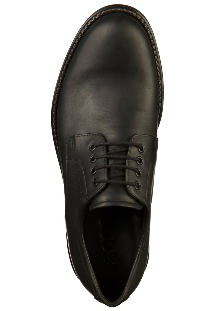 ecco Businessschuhe Leder Schwarz - surf4shoes