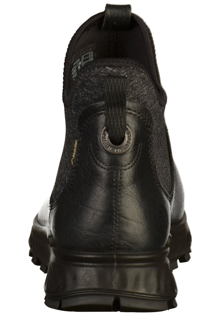 ecco Stiefelette Leder/Textil Schwarz - surf4shoes