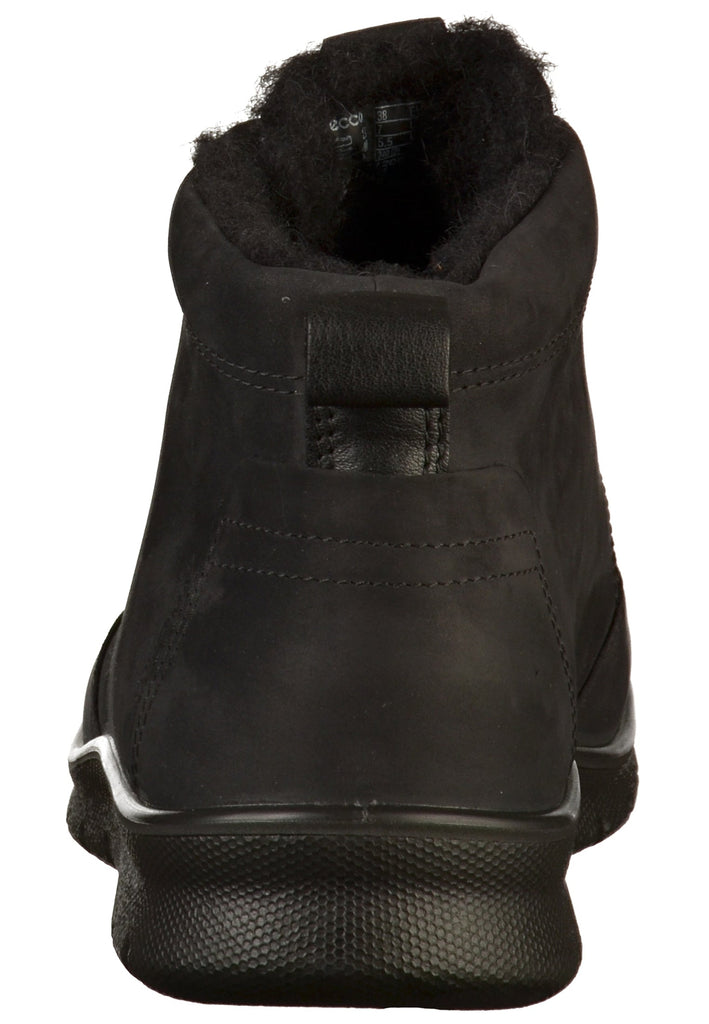 ecco Sneaker Leder Schwarz - surf4shoes
