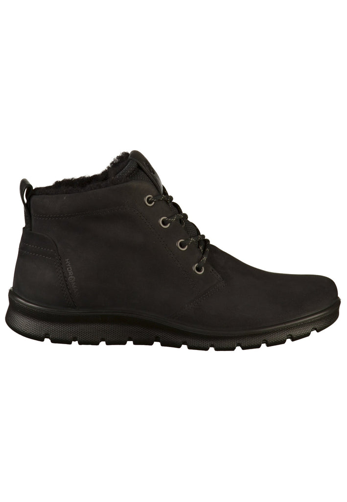 ecco Sneaker Leder Schwarz - surf4shoes