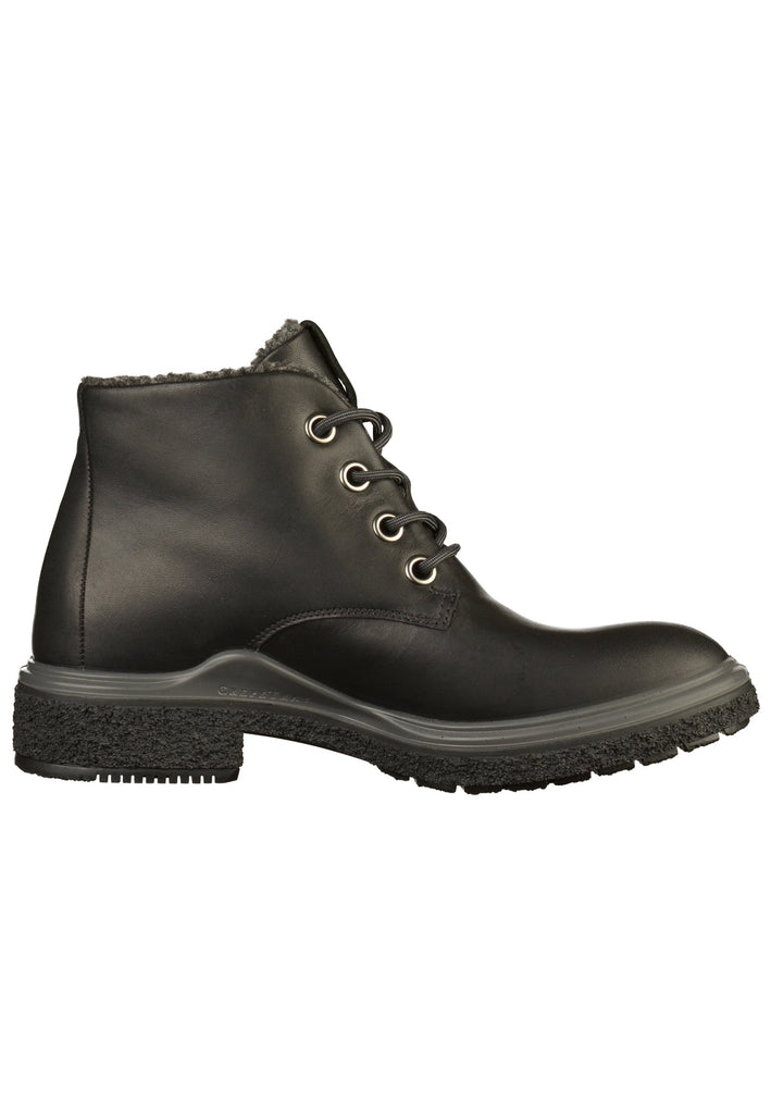 ecco Stiefelette Leder Schwarz - surf4shoes