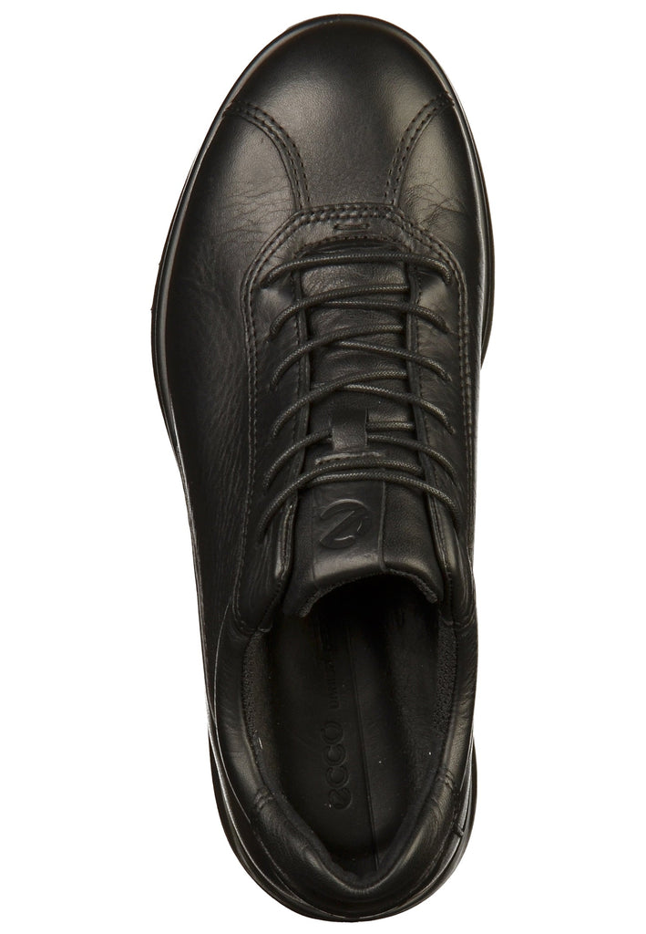 ecco Sneaker Leder/Textil Schwarz - surf4shoes