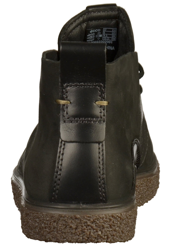 ecco Halbschuhe Leder Schwarz - surf4shoes