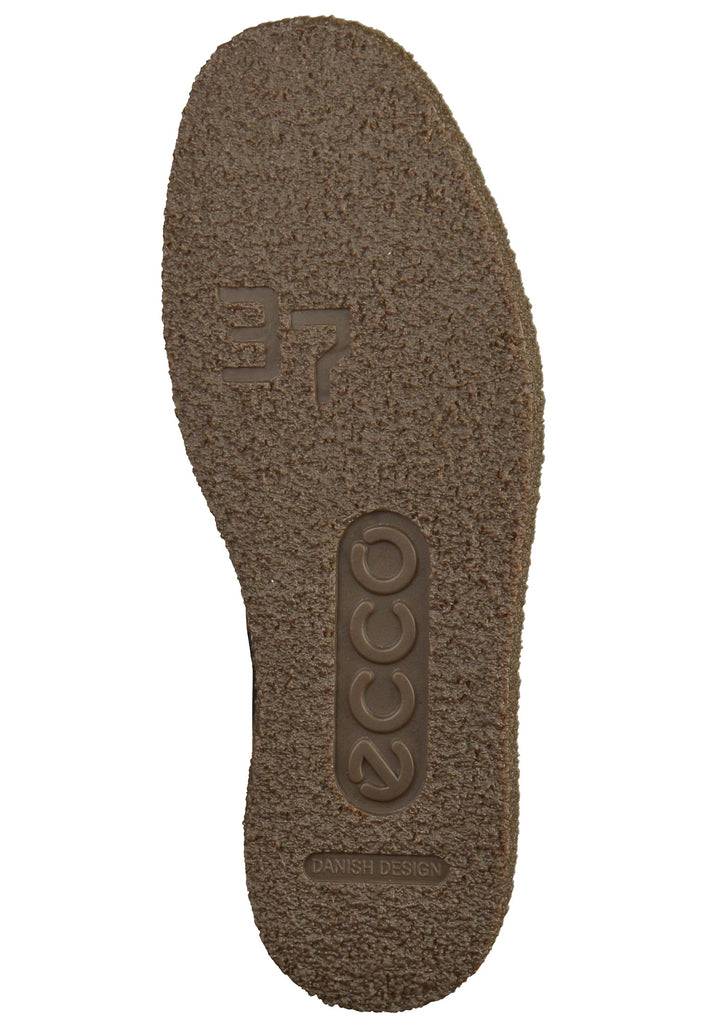 ecco Halbschuhe Leder Schwarz - surf4shoes