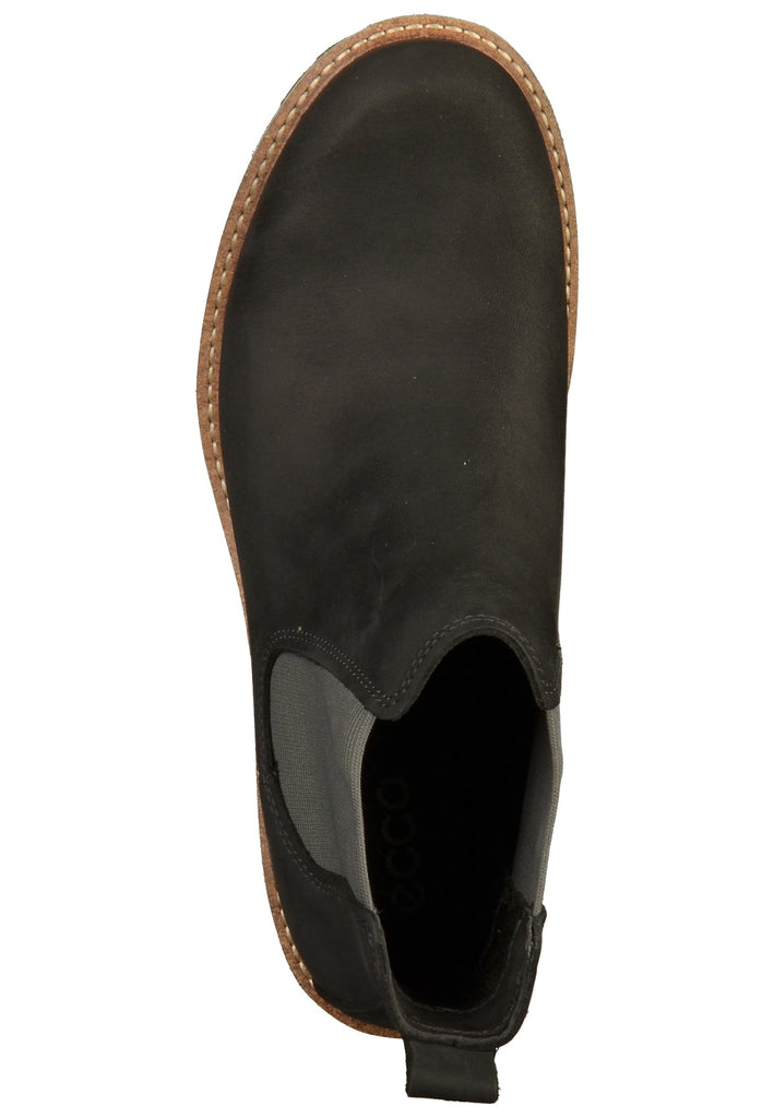 ecco Stiefelette Leder Schwarz - surf4shoes