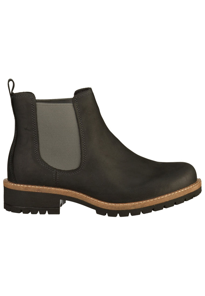 ecco Stiefelette Leder Schwarz - surf4shoes