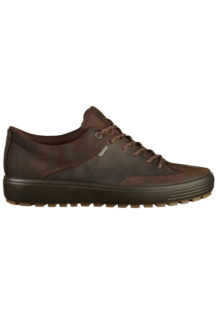 ecco Sneaker Leder Braun - surf4shoes