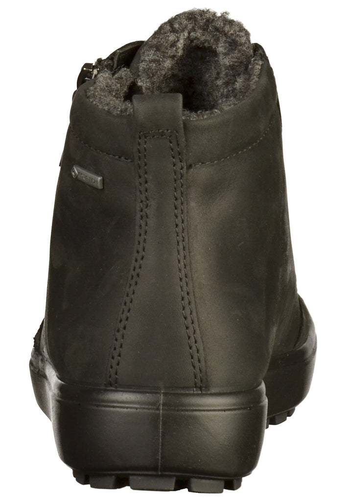 ecco Sneaker Leder Schwarz - surf4shoes