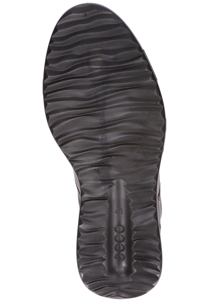 ecco Sneaker Leder/Textil Braun - surf4shoes