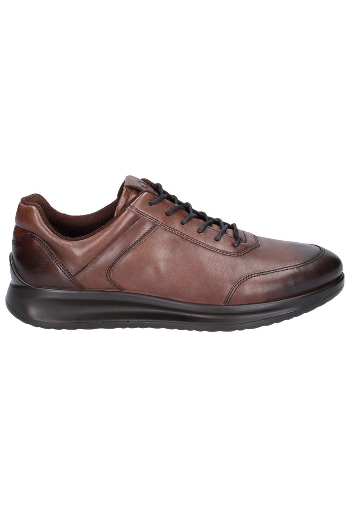 ecco Sneaker Leder/Textil Braun - surf4shoes