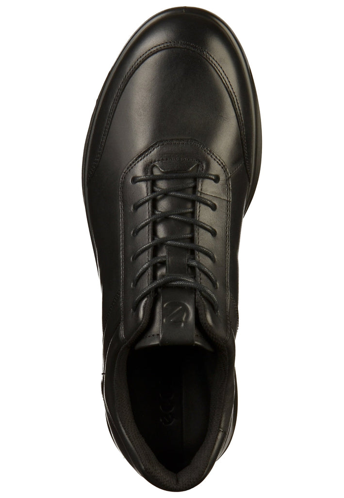 ecco Sneaker Leder Schwarz - surf4shoes