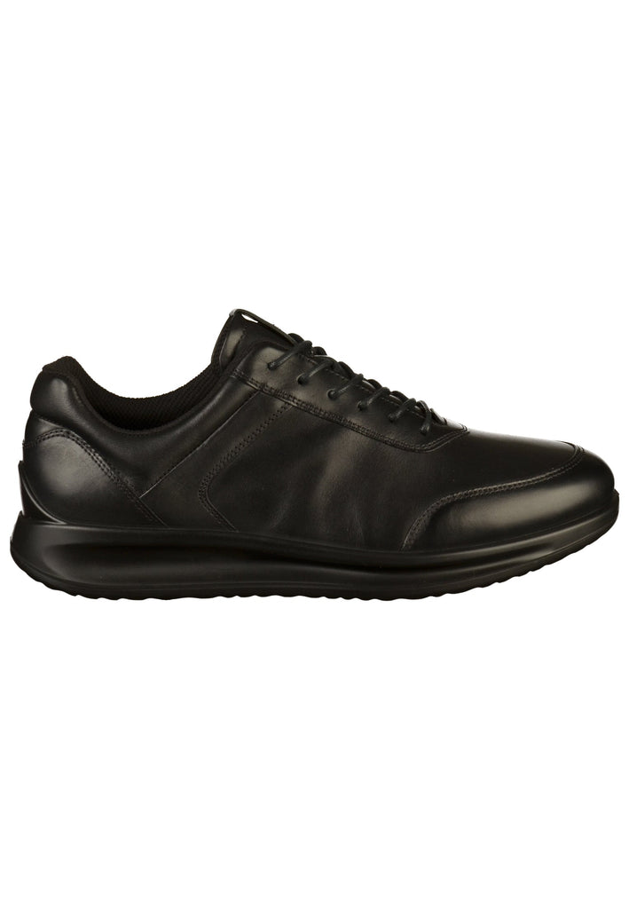 ecco Sneaker Leder Schwarz - surf4shoes