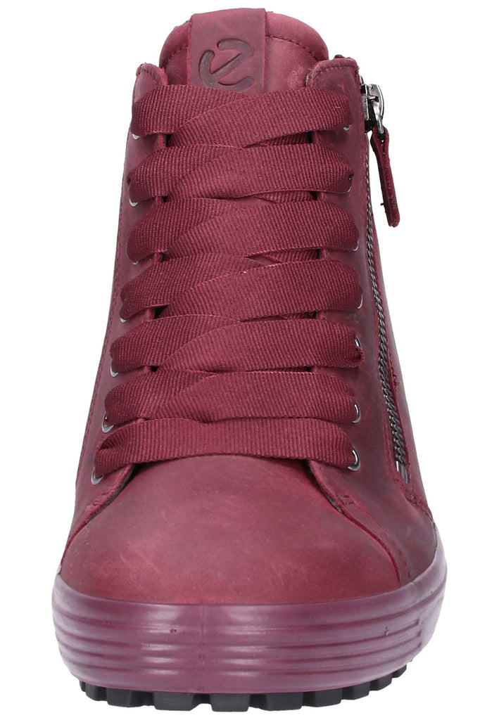 ecco Sneaker Leder Wine - surf4shoes
