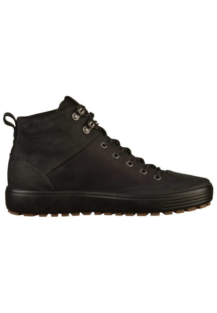 ecco Sneaker Leder Schwarz - surf4shoes