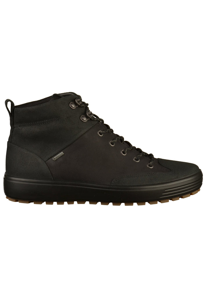 ecco Sneaker Leder Schwarz - surf4shoes