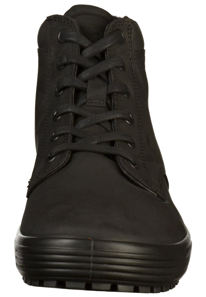 ecco Sneaker Leder Schwarz - surf4shoes