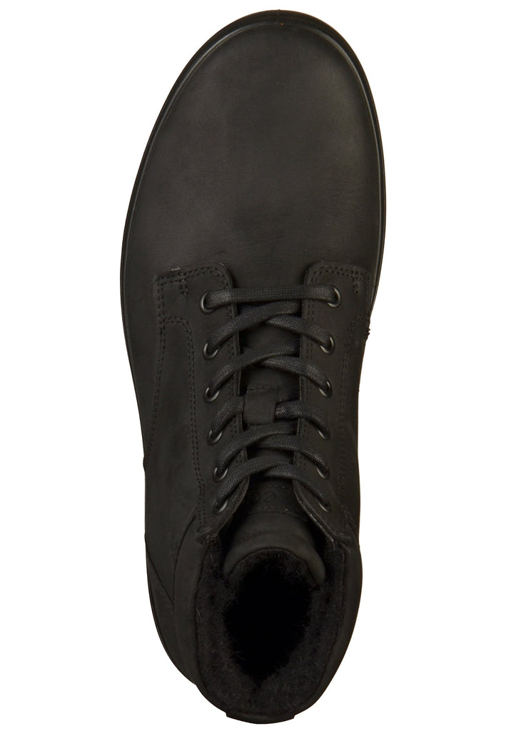 ecco Sneaker Leder Schwarz - surf4shoes