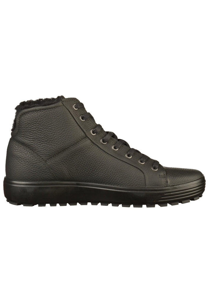 ecco Sneaker Leder Schwarz - surf4shoes