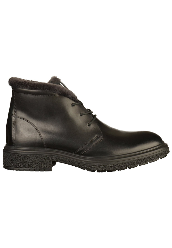 ecco Stiefelette Leder Schwarz - surf4shoes