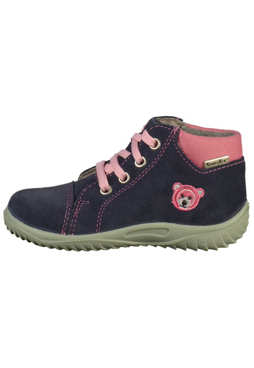 Richter Halbschuhe Veloursleder Blau - surf4shoes