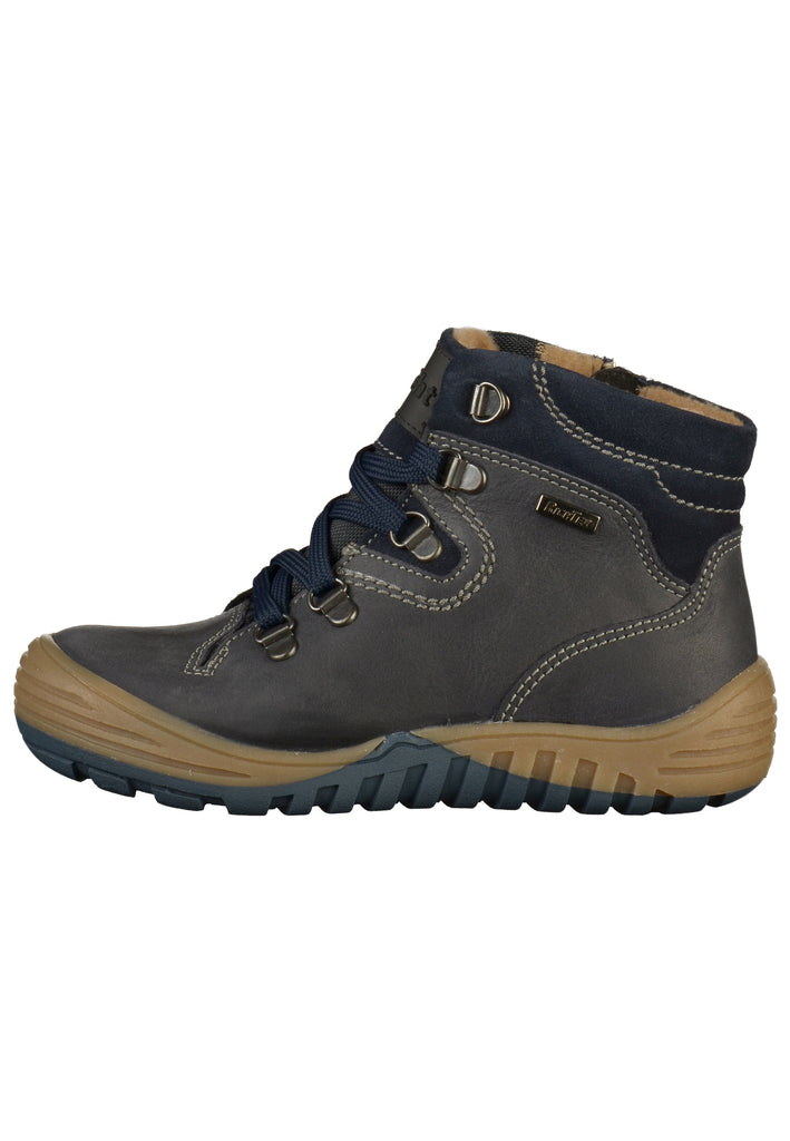 Richter Stiefelette Leder Blau - surf4shoes