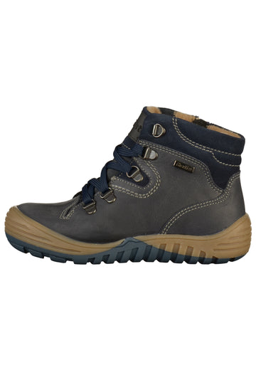 Richter Stiefelette Leder Blau - surf4shoes