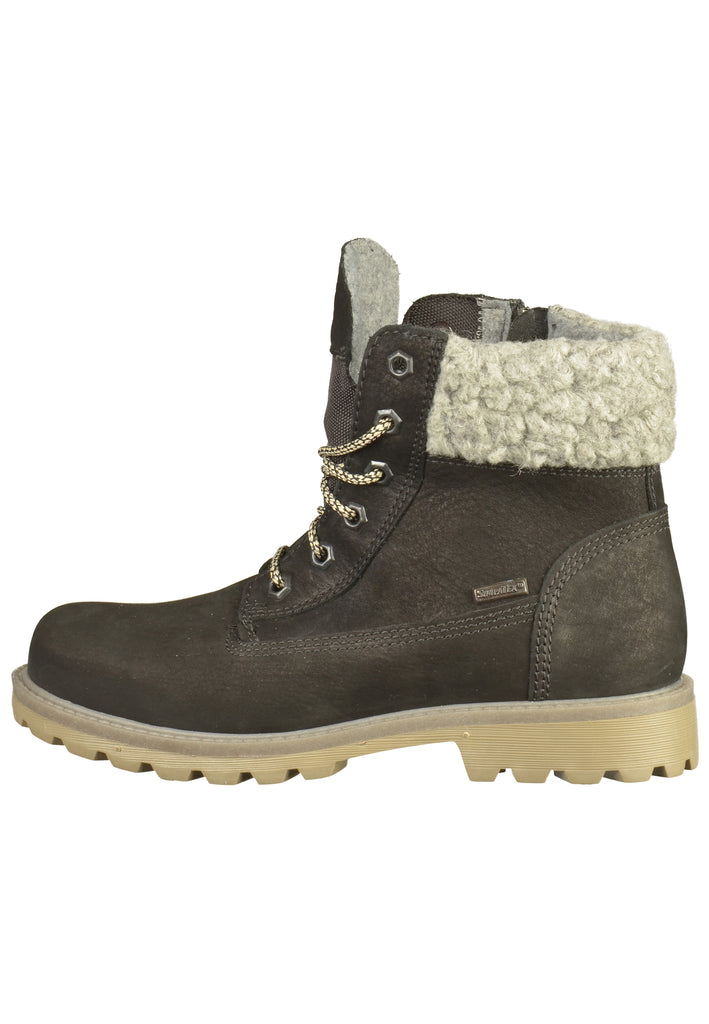 Richter Stiefelette Leder Schwarz - surf4shoes