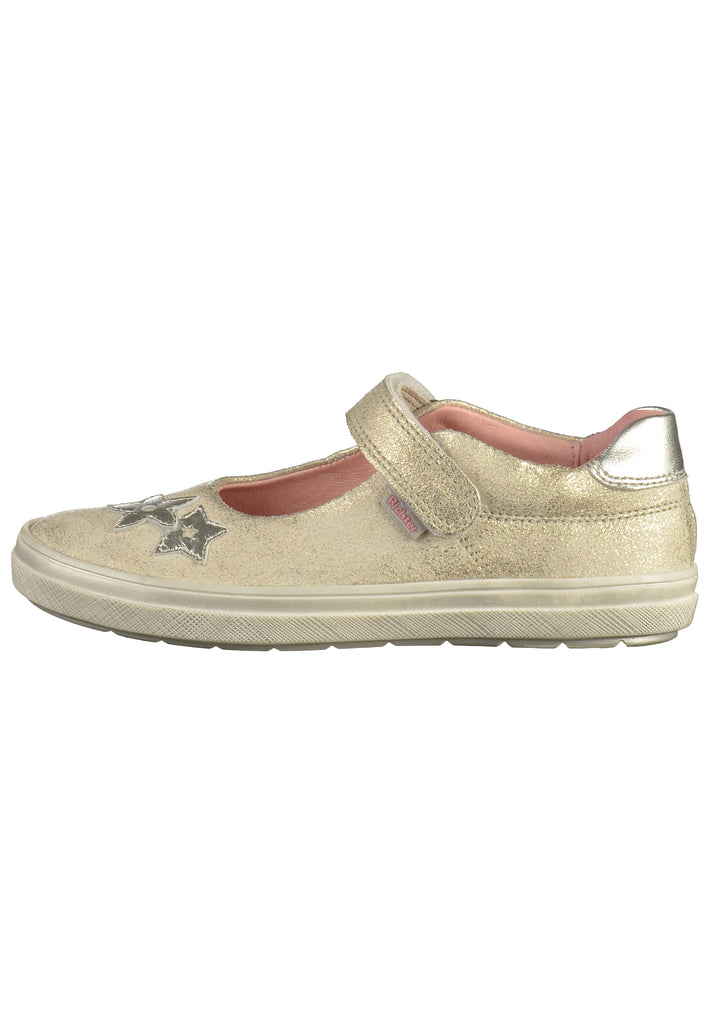 Richter Ballerinas Leder Platin - surf4shoes