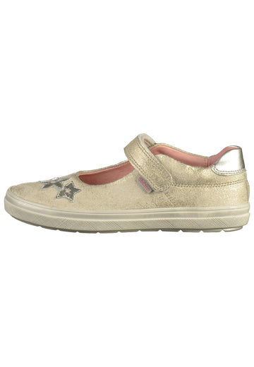 Richter Ballerinas Leder Platin - surf4shoes