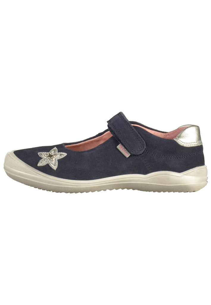 Richter Ballerinas Veloursleder Atlantic - surf4shoes