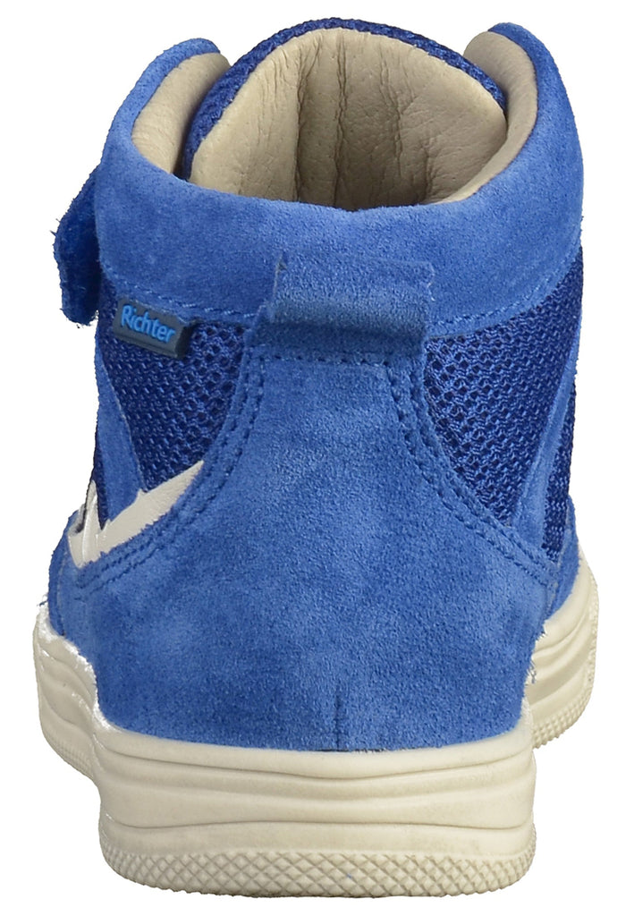 Richter Sneaker Leder/Textil Blau/Weiß - surf4shoes