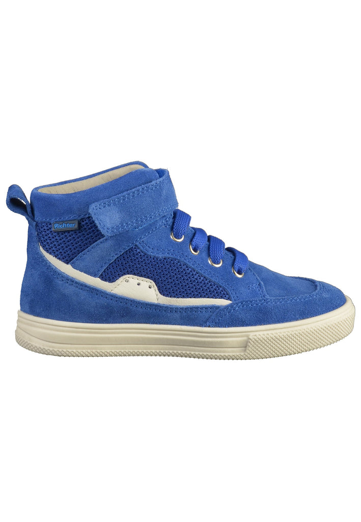 Richter Sneaker Leder/Textil Blau/Weiß - surf4shoes