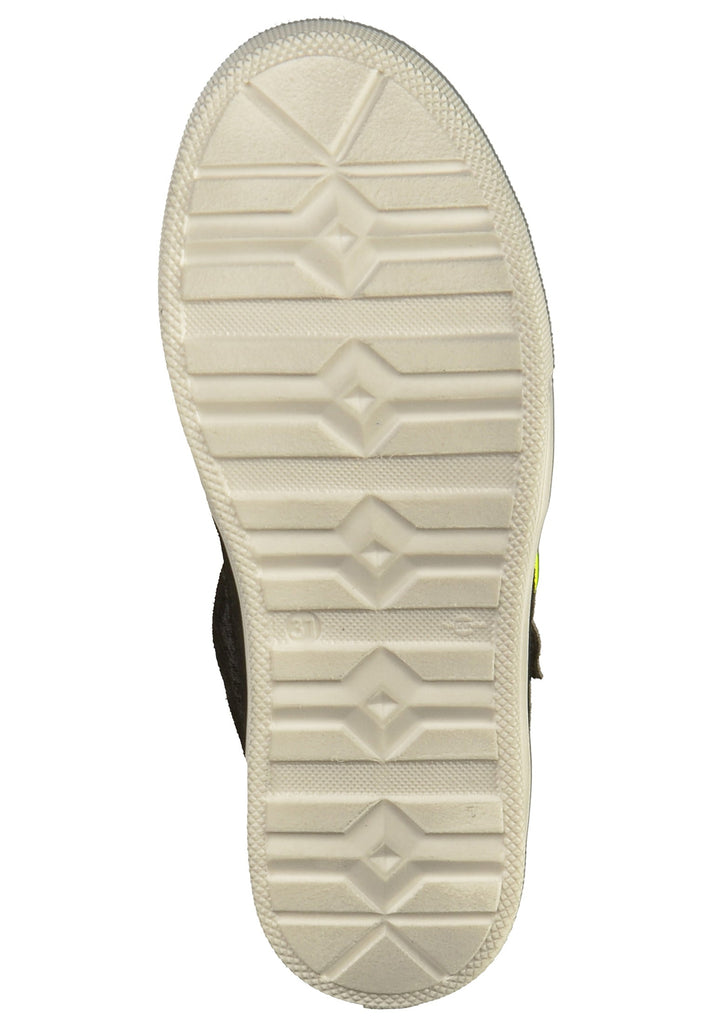 Richter Sneaker Leder/Textil Schwarz/Gelb - surf4shoes