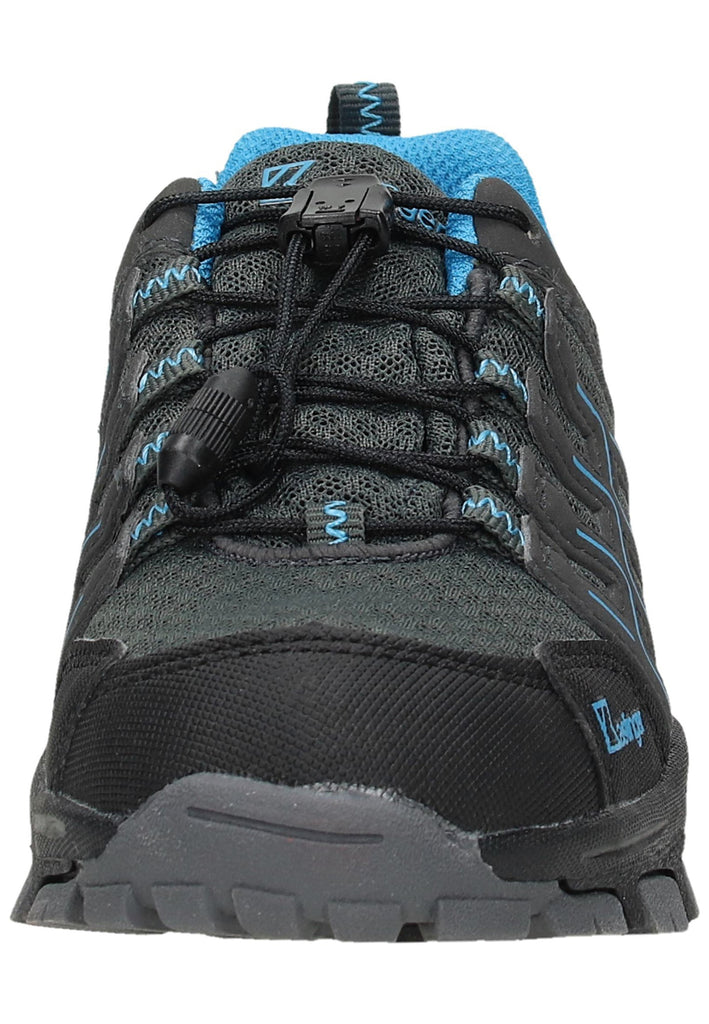 Kastinger Wanderschuhe Lederimitat/Mesh Grau/Blau - surf4shoes