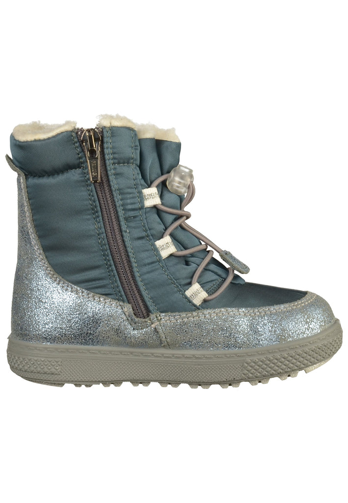 Primigi Stiefelette Veloursleder/Textil Petrol - surf4shoes