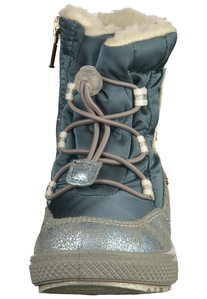 Primigi Stiefelette Veloursleder/Textil Petrol - surf4shoes