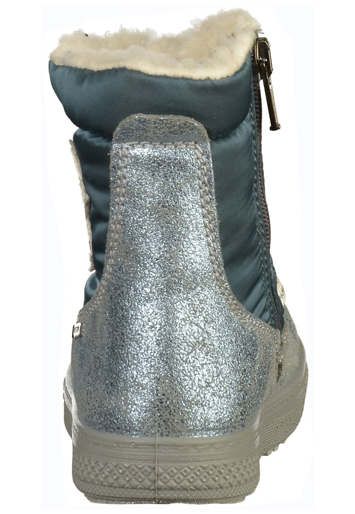 Primigi Stiefelette Veloursleder/Textil Petrol - surf4shoes