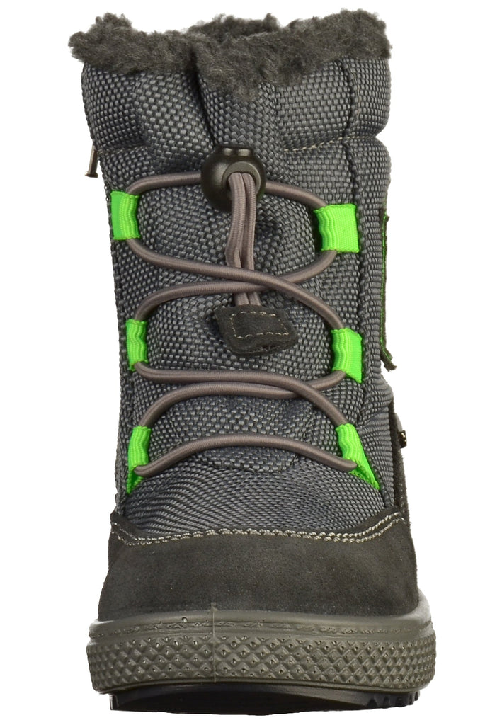 Primigi Stiefelette Leder/Textil Anthrazit - surf4shoes