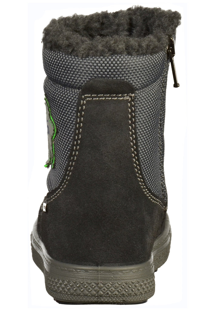 Primigi Stiefelette Leder/Textil Anthrazit - surf4shoes